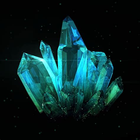 Crystal On Behance Art Minerals And Gemstones Stones And Crystals