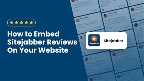 How To Show Sitejabber Reviews Widget On Your Website Free And Fast