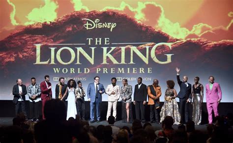 Disney's "The Lion King" world premiere photos and first reactions gambar png