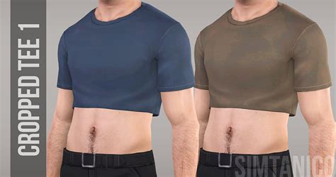 Simtanico Cropped Tees For Men Its Not News Maxis Match Cc