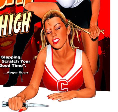 Catfight At Central High Bad Girl Faux Movie Poster Art X Print