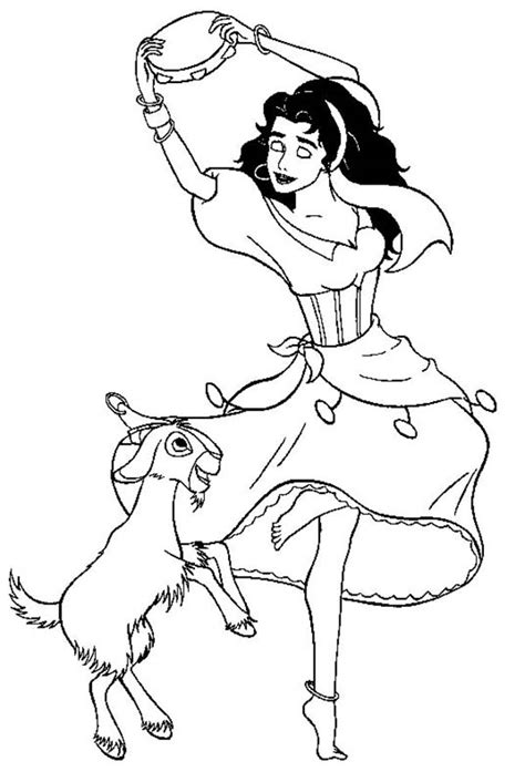 When sharing, include a source link. Esmeralda is Happy and Dancing with Djali in The Hunchback ...