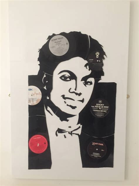 Michael Jackson Pop Art Stencil