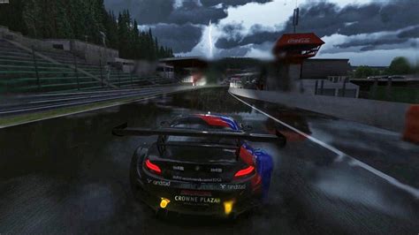 Assetto Corsa Heavy Storm Gameplay Relaxing Drive Spa Youtube
