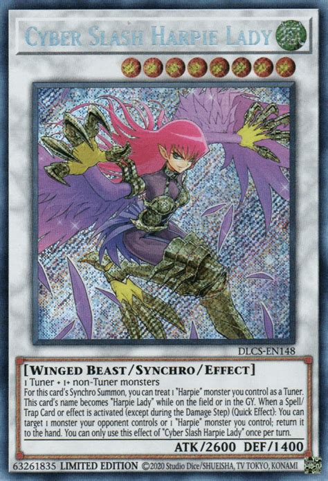 Yu Gi Oh Card Review Cyber Slash Harpie Lady Awesome Card Games