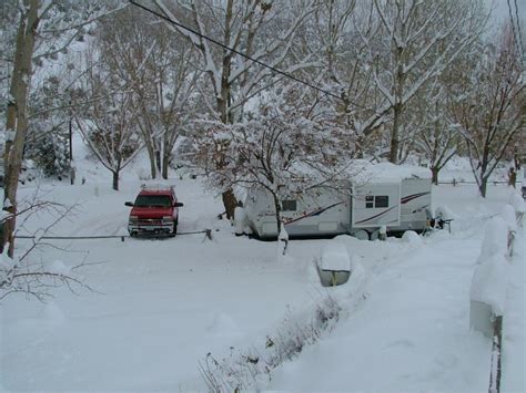 Winter Rv Camping In Salida Colorado Winter Camping Rv Camping