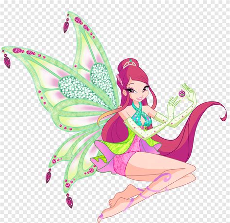 Winx Club Roxy Bloom Fairy Believix ในตวคณ Sirenix Fairy เบงบาน butterflix png PNGEgg