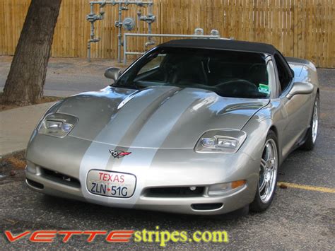 C5 Corvette Full Length Dual Racing Stripes Fit All C5s Models