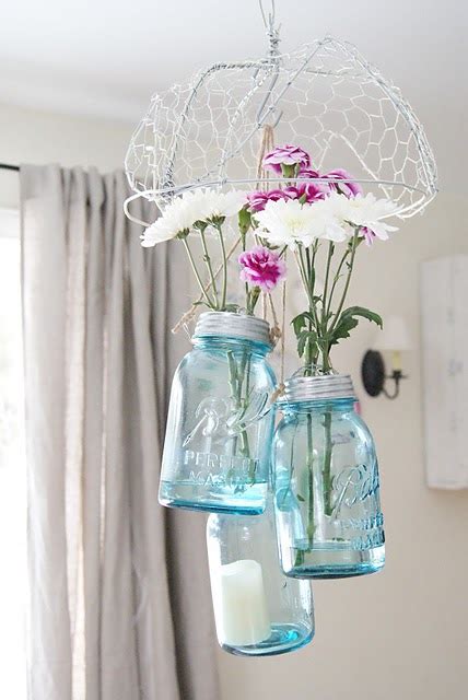 Diy Mason Jar Hanging Vases Shelterness