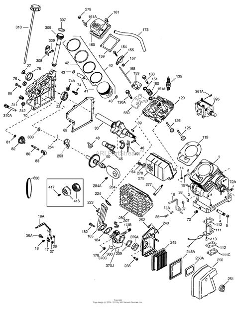 Tecumseh Oh195ea 71267h Parts Diagram For Engine Parts List Ohh4565