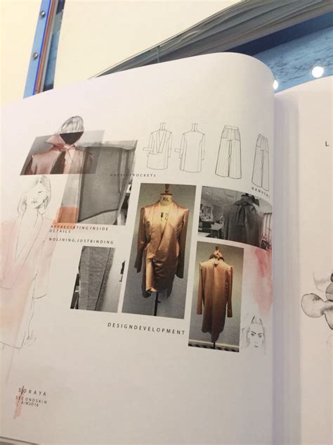Graduate Fashion Week Portfolios Fashion Portfolio Sketch Book