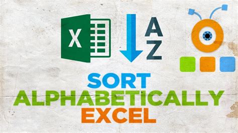 Alphabetize means to arrange in alphabetical order.can you alphabetize this list of words for me and then put them into. How to Sort Excel by Alphabetical Order - YouTube