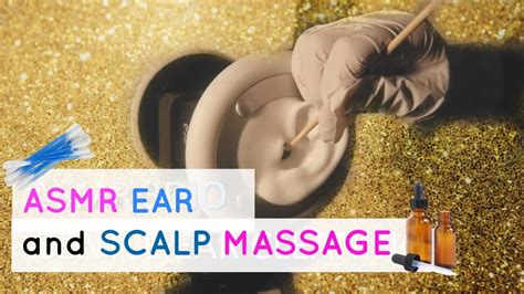 Asmr Binaural Ear Massagecleaning Scalp Massagescratching No Talking Youtube