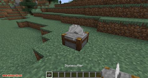 The minecraft crafting guide, is a complete list of crafting recipes. Stone Cutter Recipe - Mcpe Bedrock Extra Crafting Recipes ...