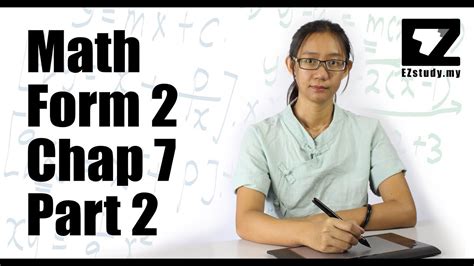 中文解释 Spm数学 【coordinates】form 2 Chapter 7 Part 2 Youtube