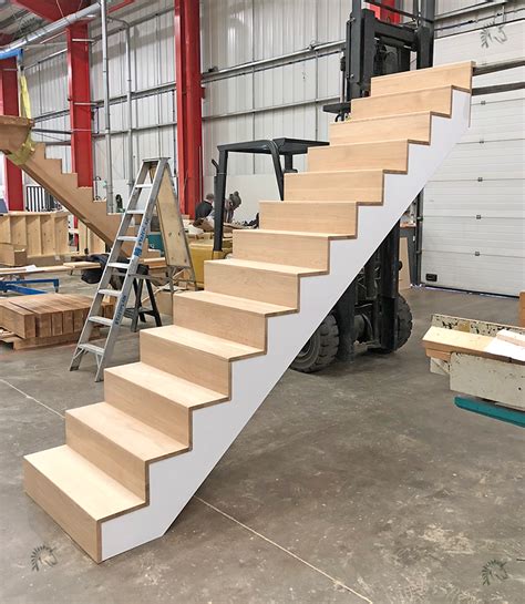 There Is A Set Of Stairs In The Warehouse