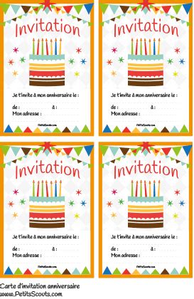 Anniversaire garçons créez l'invitation anniversaire parfaite pour votre garçon. Carte invitation anniversaire gratuite à imprimer garçon 4 ...