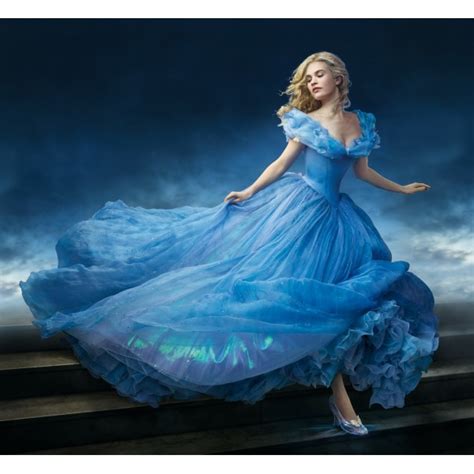 Cinderella Blue Dress In Cinderella 2015 Movie