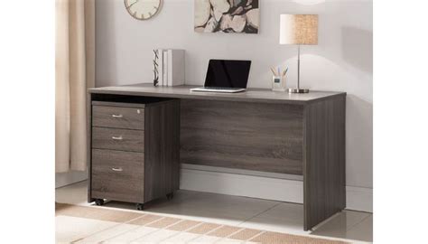 Bonnie Rustic Grey Home Office Desk