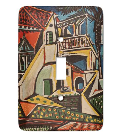 Custom Mediterranean Landscape By Pablo Picasso Light Switch Cover