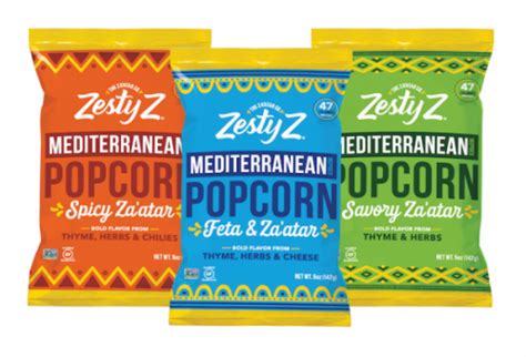 Zesty Z Announces New Product Release Mediterranean Popcorn Sproutnews