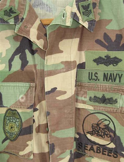 Heavily Patched Navy Bdu Navy Coast Guard And Other Sea Services