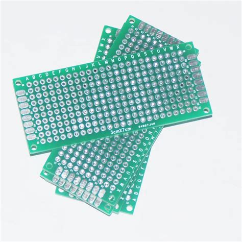Buy 5pcs 3x7cm Prototype Pcb Board Electronic Circuit