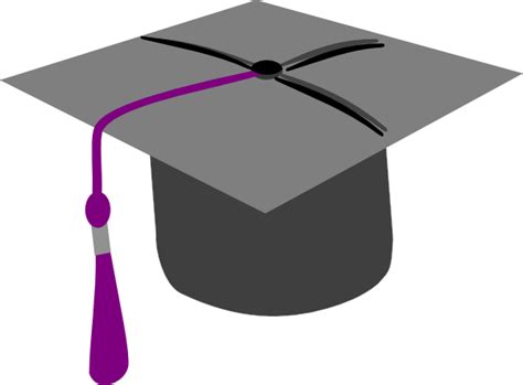 Graduation Cap Clipart Purple And Other Clipart Images On Cliparts Pub™