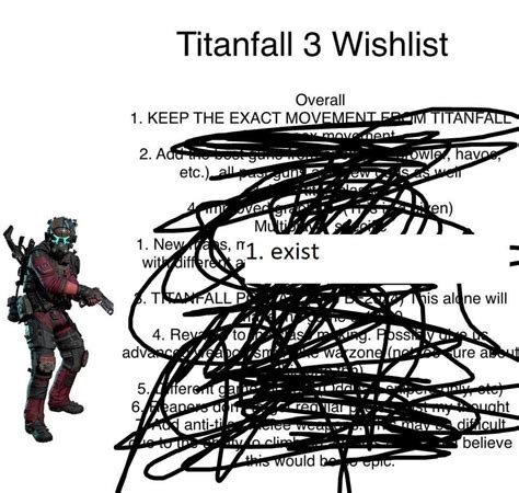 My Titanfall 3 Wishlist Rtitanfall