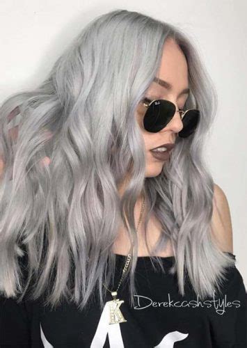 How To Dye Hair Silver Or Grey At Home Glowsly