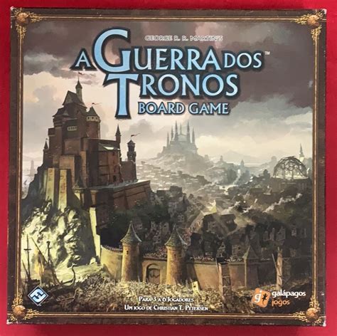 Guerra Dos Tronos Board Game Jogo de Tabuleiro Galápagos Jogos Usado