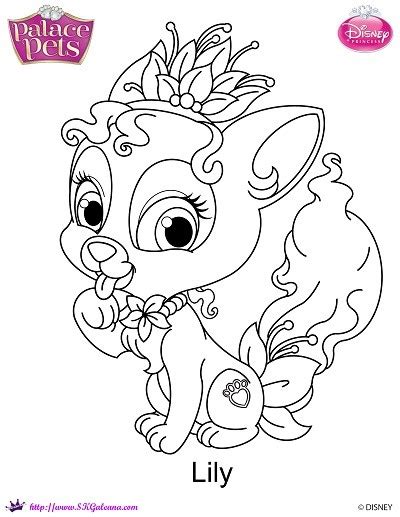 Showing 12 coloring pages related to palace pets. Free Princess Palace Pets Lily Coloring Page | SKGaleana