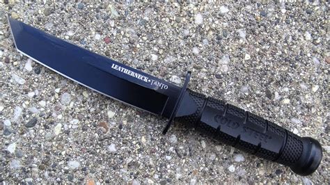 Cold Steel Leatherneck Tanto Knife Youtube
