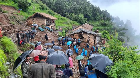 Flood Landslide Havoc In Nepal In Pics Khabarhub