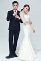 💕#中天帥氣男主播王又正跟他美麗的空姐老婆婚... - Blanche Sweet designer bridal room