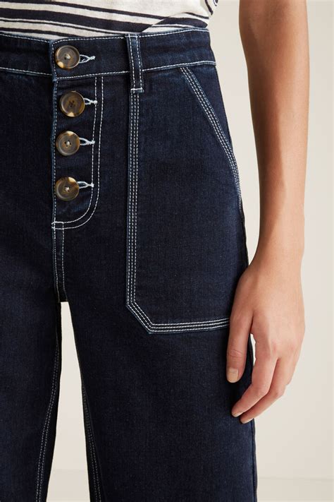 Straight Patch Pocket Jean Seed Heritage