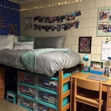 50 Brilliant Dorm Room Organization Ideas On A Budget Dorm Room