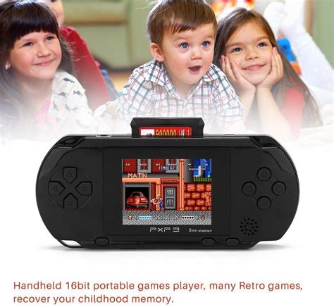 Handheld Game Consoles16 Bit Portable Pxp Pvp Games Console 150 Retro
