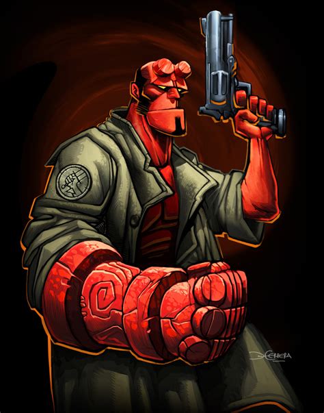 Comics Forever Hellboy Digital Pencils Inks And Colors By