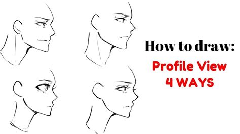25 Best Looking For Boy Side Profile Drawing Step By Step Karon C Shade