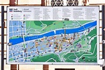 Heidelberg Alemania Mapa De Información Turística Visión General Del ...