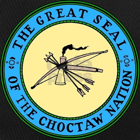 Great Seal Of The Choctaw Black Cap By Gazebots Cafepress