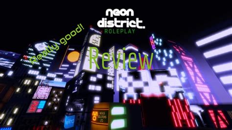 Roblox Neon District Map