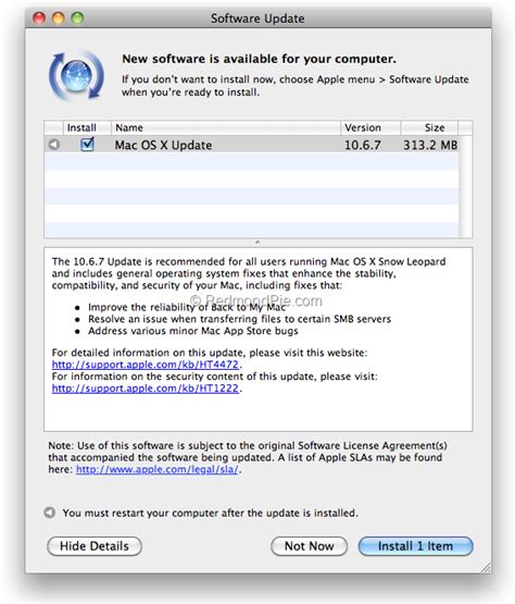 Mac Os X 1067 Is Now Available For Download