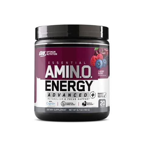 Optimum Nutrition Amino Energy Advanced Beach Blast 20 Servings