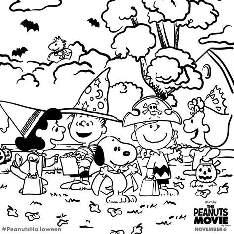 Pin By Shari On Snoopy Snoopy Coloring Pages Halloween Coloring