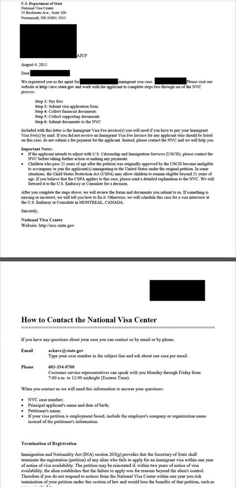 Simply include random hotels in the invitation letter and once. is this the NVC welcome letter? where are the instructions for E-filing AOS & IV packages? - IR ...