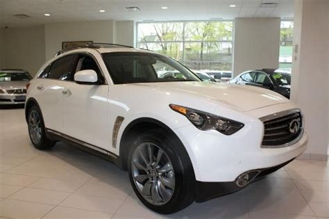 2013 Infiniti Fx37 Awd 4dr Limited Edition Suv 4 Doors Moonlight White