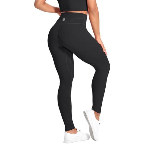 Buy Women Solid Color Skinny Yoga Leggings High Waist Hip Lift Pants Casual Sport Fitness