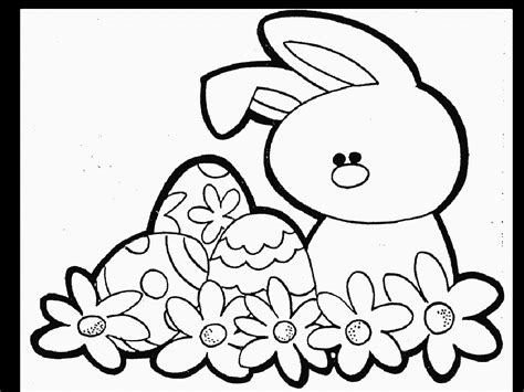Easter Bunny Coloring Pages Hard Coloring Pages